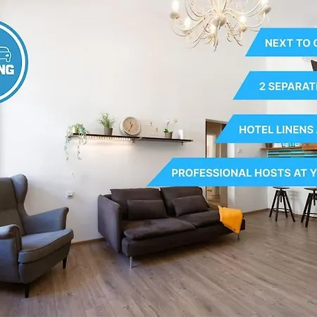 Free Parking Chain Bridge 4ppl, 2bdrm, Wifi, Smart Tv, Ac Daire *